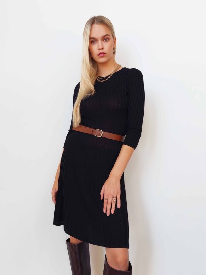 Malviina 1 black dress