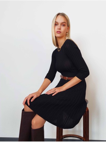 Malviina 1 black dress