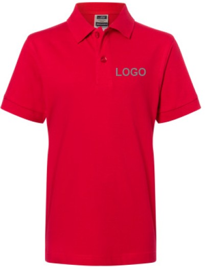 Children's Polo JN070K signal red