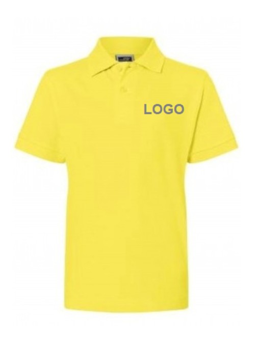 Laste polosärk JN070k kollane / yellow