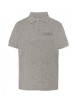 Children's Polo PKID210 /Grey-menalge