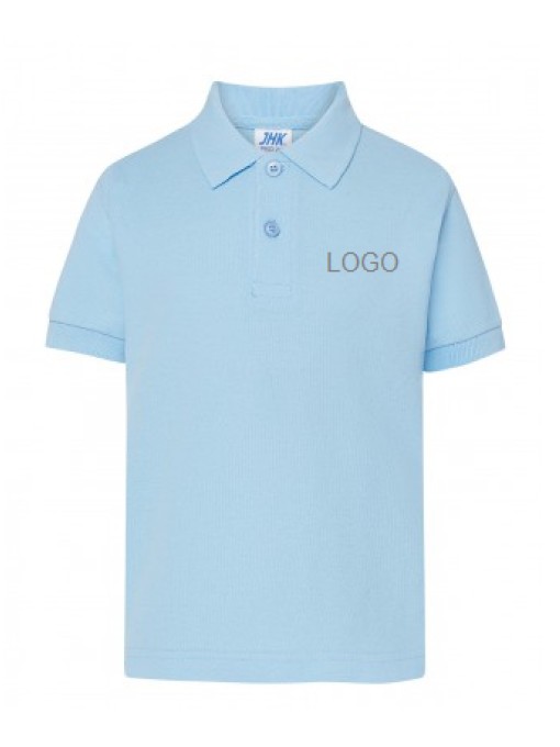 Laste polosärk PKID210 /Sky-blue