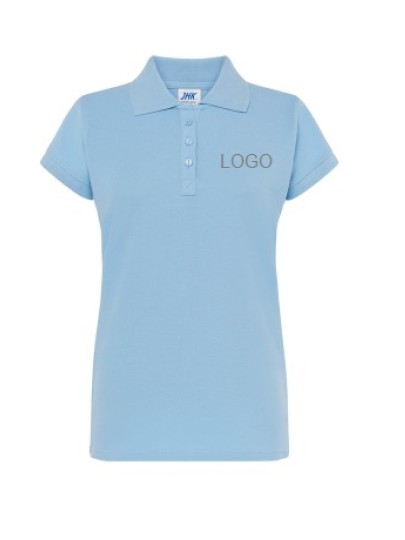 Naiste polosärk POPL200 /Sky-blue