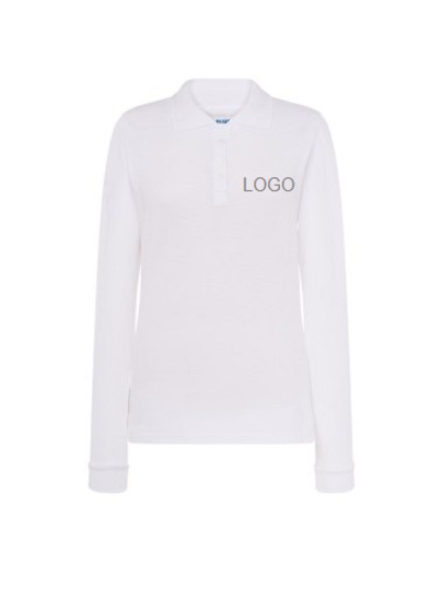 Ladies´polo POLPL200LS /White