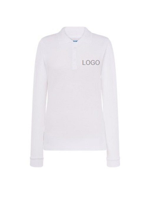 Ladies´polo POLPL200LS /White
