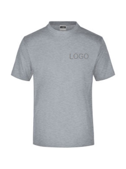 Noormeeste ja meeste T-särk JN001 / Grey- heather