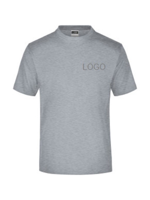 Noormeeste ja meeste T-särk JN001 / Grey- heather