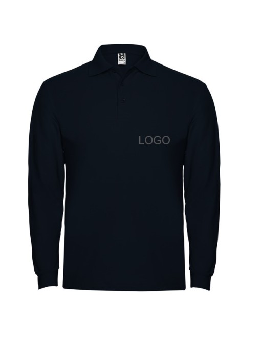 Children's Long-Sleeve Polo ROLY Estrella 6635 / Navy