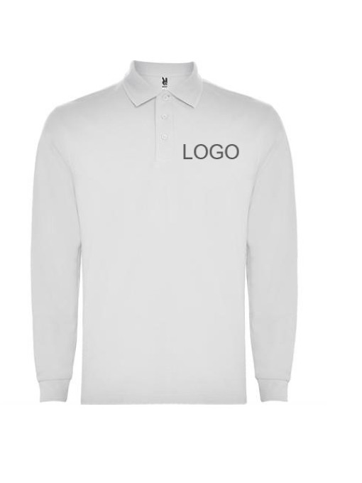 Laste pikkade varrukaga polosärk 5008 / White