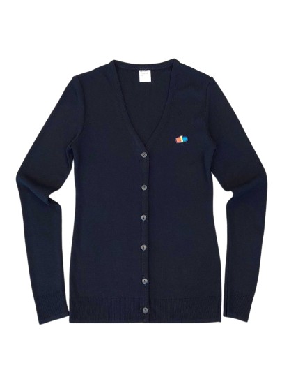 PLG Cardigan for girls SINI 42 / Black