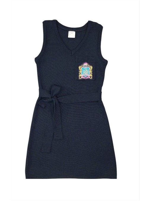SEG VAIKE 25 Dress for girls / Dark blue