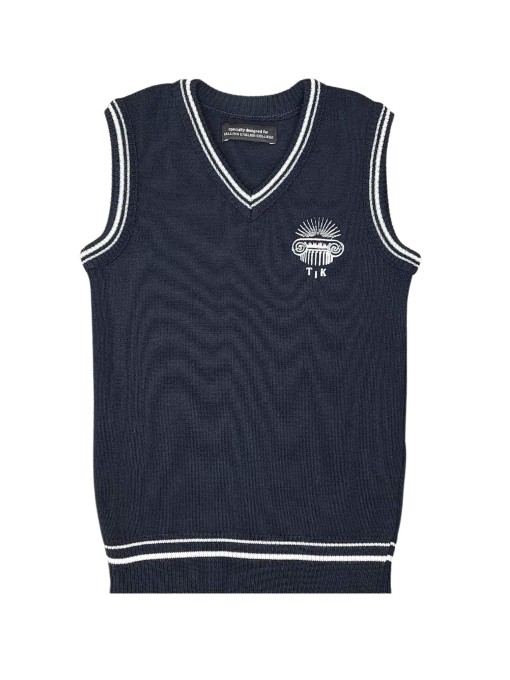 TIK VIO01T Tüdrukute vest / Tumesinine