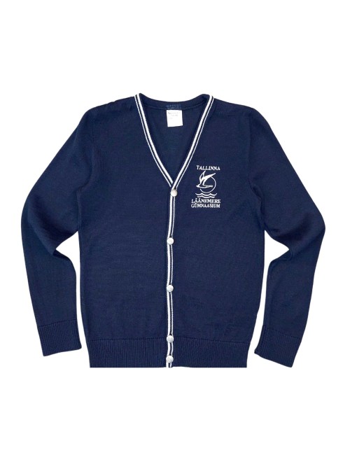 Cardigan for girls TLMG VILO 42 /Dark blue