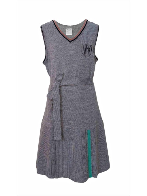 Dress for girls NPK Virge 25 /Gray