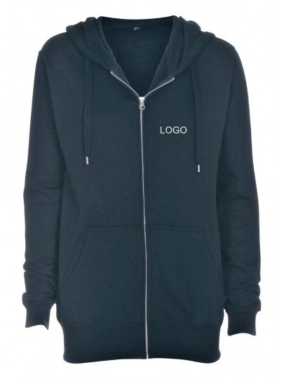Hooded zip sweat ST722 / Blue navy