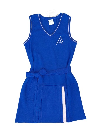 AK Virge 25 Dress for Girls /Bright blue