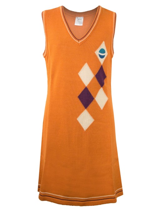 IEK VILVE 25 Dress for girls /Orange