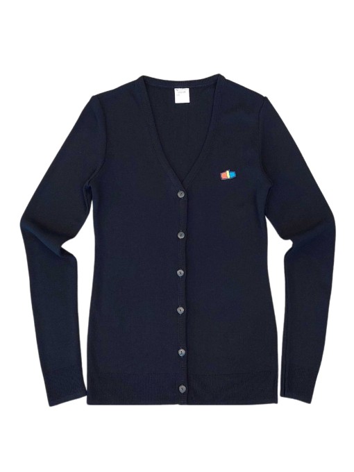 PLG Cardican for kids and young`s SINI 02 /Black