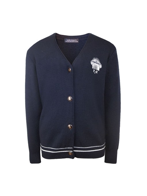 TIK PEIP02T Cardigan for Girls / Dark blue
