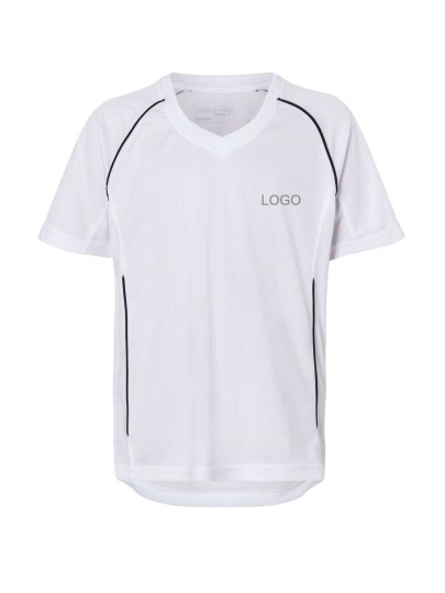 Laste spordisärk JN386K / Valge+must