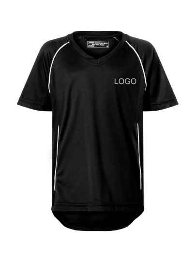 Laste spordisärk JN386K /Black+white