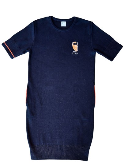 copy of TERA Short-sleeved sweaterdress for Girls VIKY 25 /black