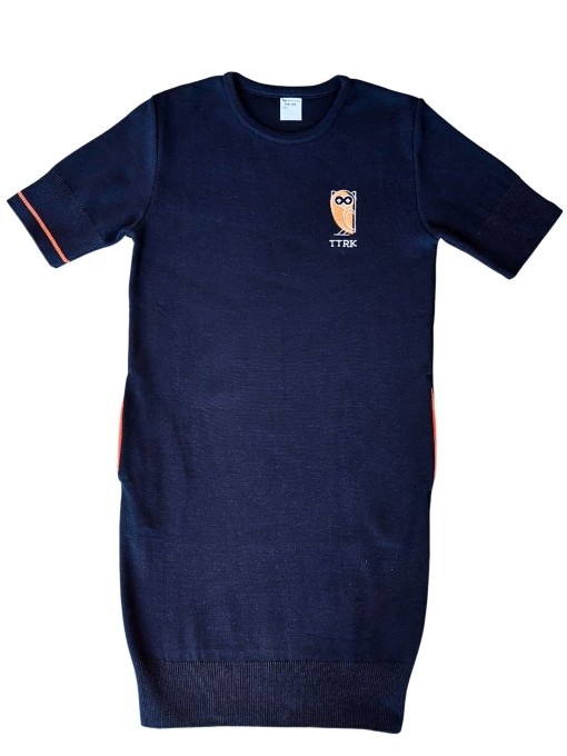 copy of TERA Short-sleeved sweaterdress for Girls VIKY 25 /black