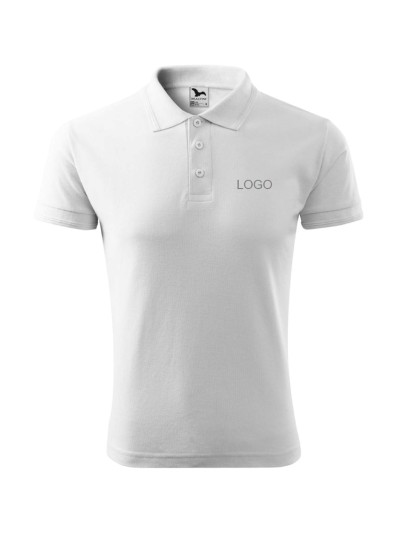 Polo shirt for young men 203 /White