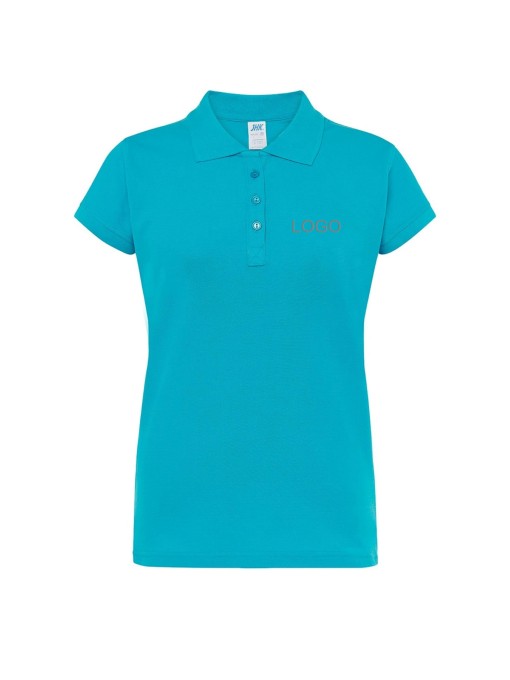 Naiste polosärk POPL200 /Turquoise