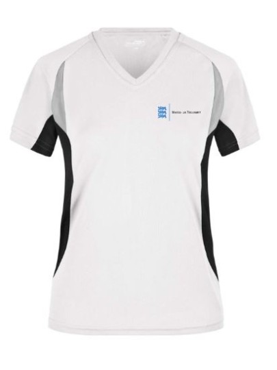 Naiste spordisärk JN390/ white+black
