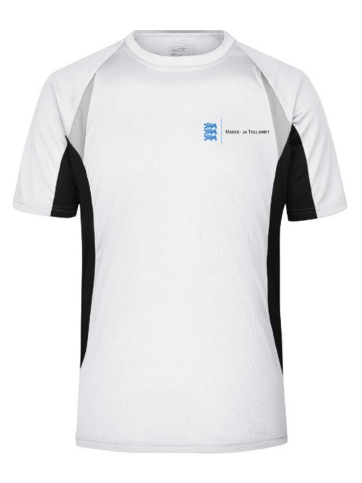 Meeste spordisärk JN391/ white+black