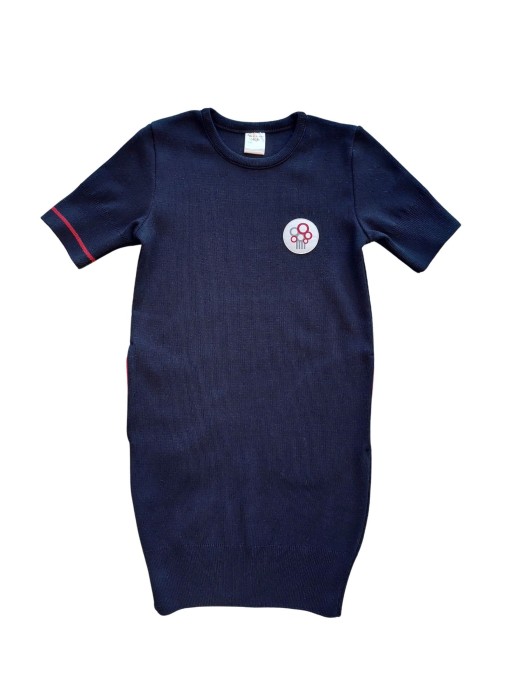 copy of TERA Short-sleeved sweaterdress for Girls VIKY 25 /black