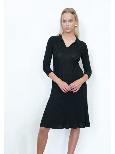 Elviira black dress