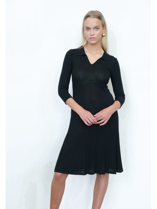 Elviira black dress