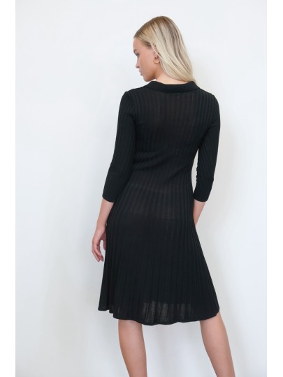 Elviira black dress