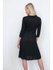 Elviira black dress