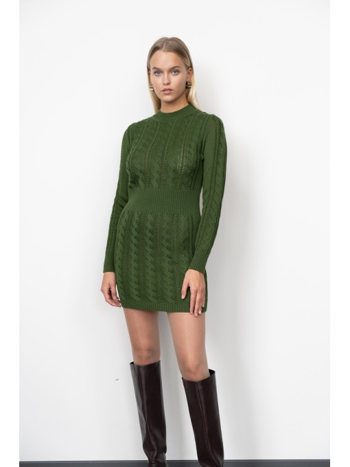 RITA dark green dress
