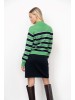 Mirtel sweater with stripes