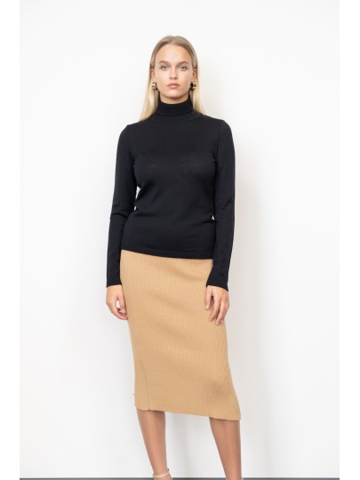 Black merino sweater Marin