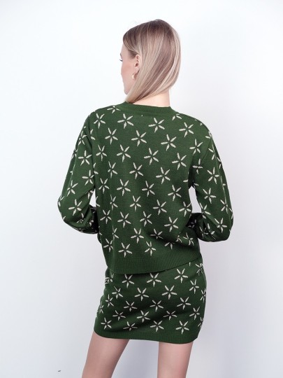 BROTA green sweater