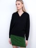Rossik forest green cotton skirt