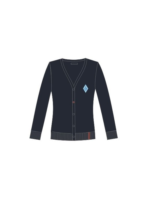 TKVG SINI 42 Cardigan for Girls / Navy