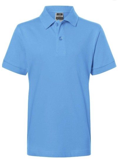 Laste polosärk JN070k veesinine / aqua