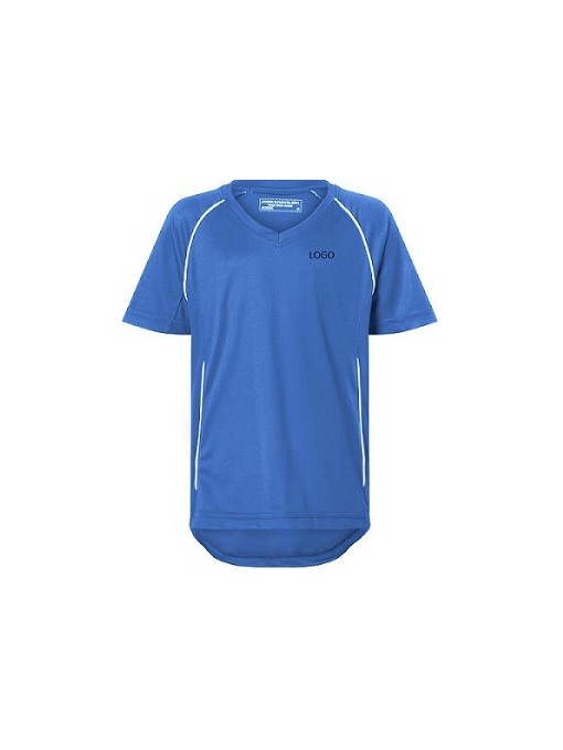 Laste spordisärk JN386K royal+white