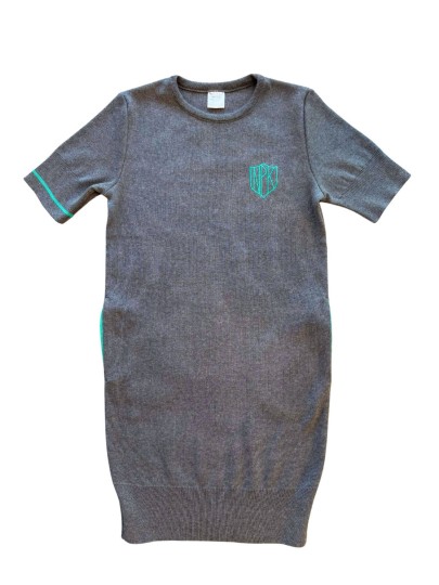 Short sleev Dress for girls NPK VIKY 25 /Grey