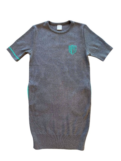 Short sleev Dress for girls NPK VIKY 25 /Grey