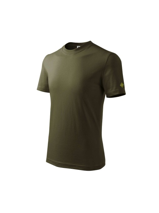 Laste T-särk 138/oliiviroheline