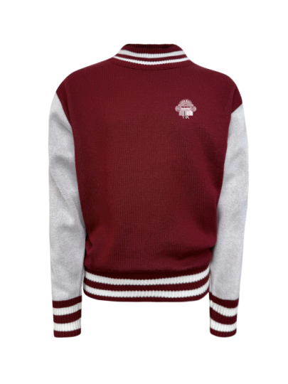 Children´s knitted sweatshirt TIK COL04 / Bordeaux