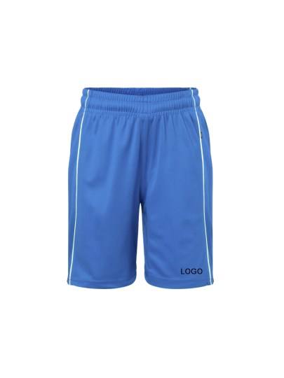 Basic Team Shorts Junior JN387K / Royal+white