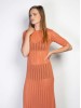 Betty peach color dress